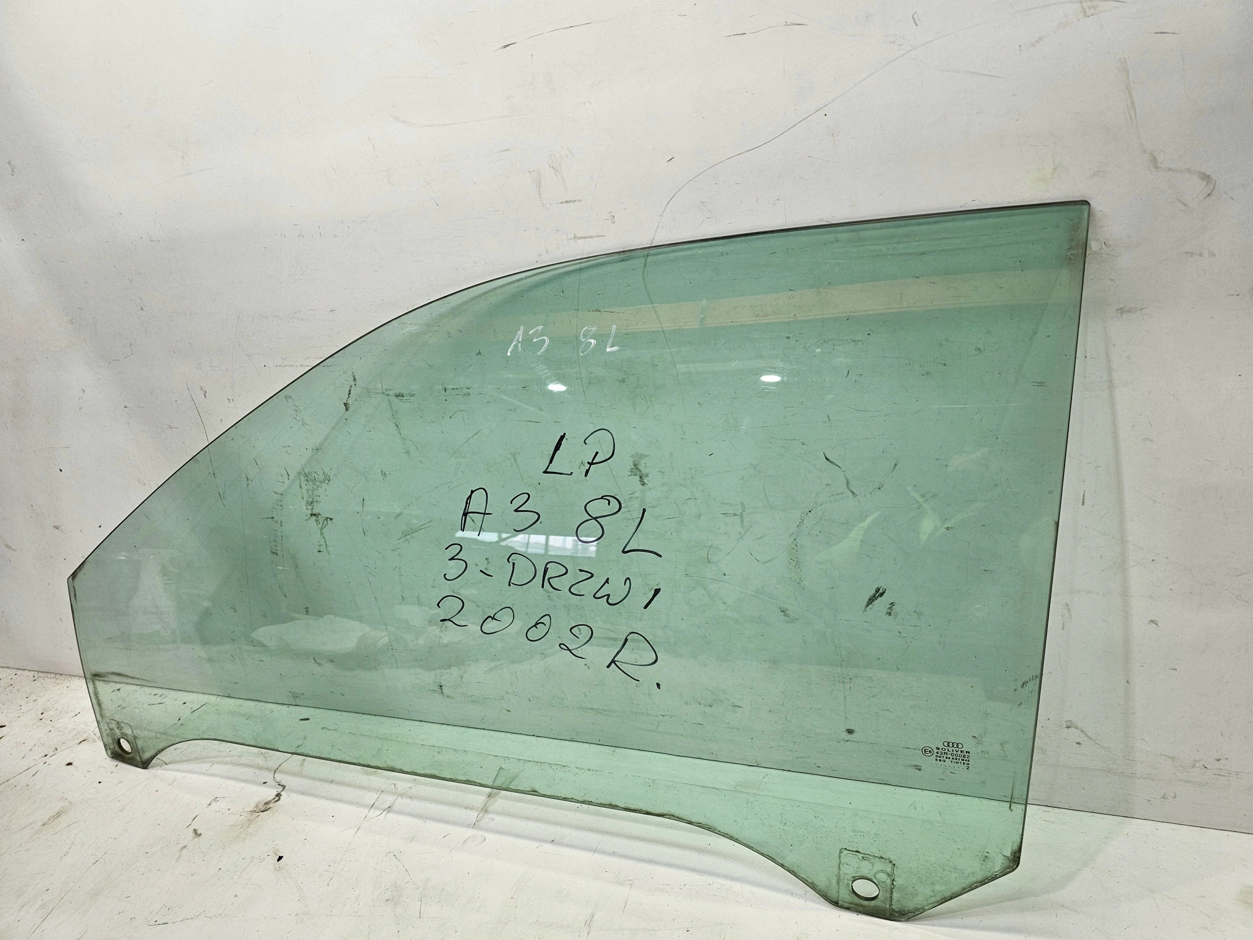 window side door left front AUDI A3 8L 3-door 2002 ROK
