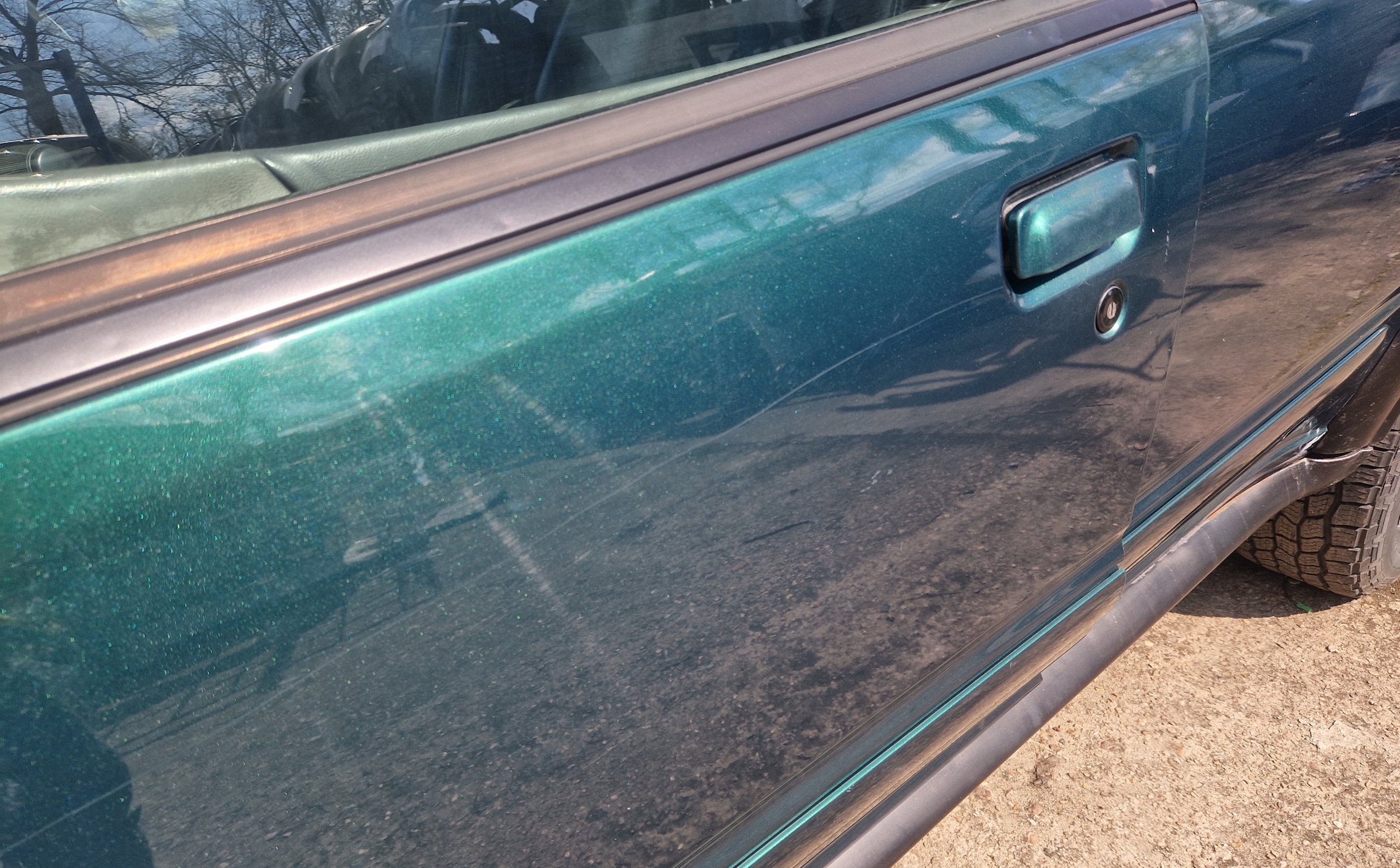 FORD EXPLORER II LIFT 1999 door left front KPL