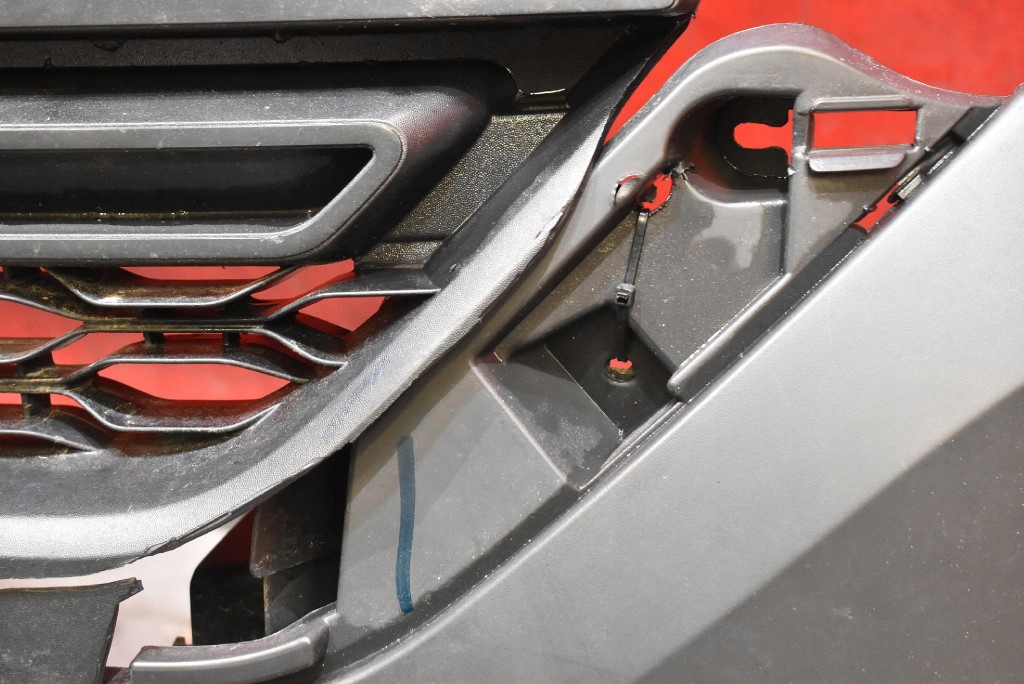 bumper front front black DACIA DOKKER 1 and 12-17