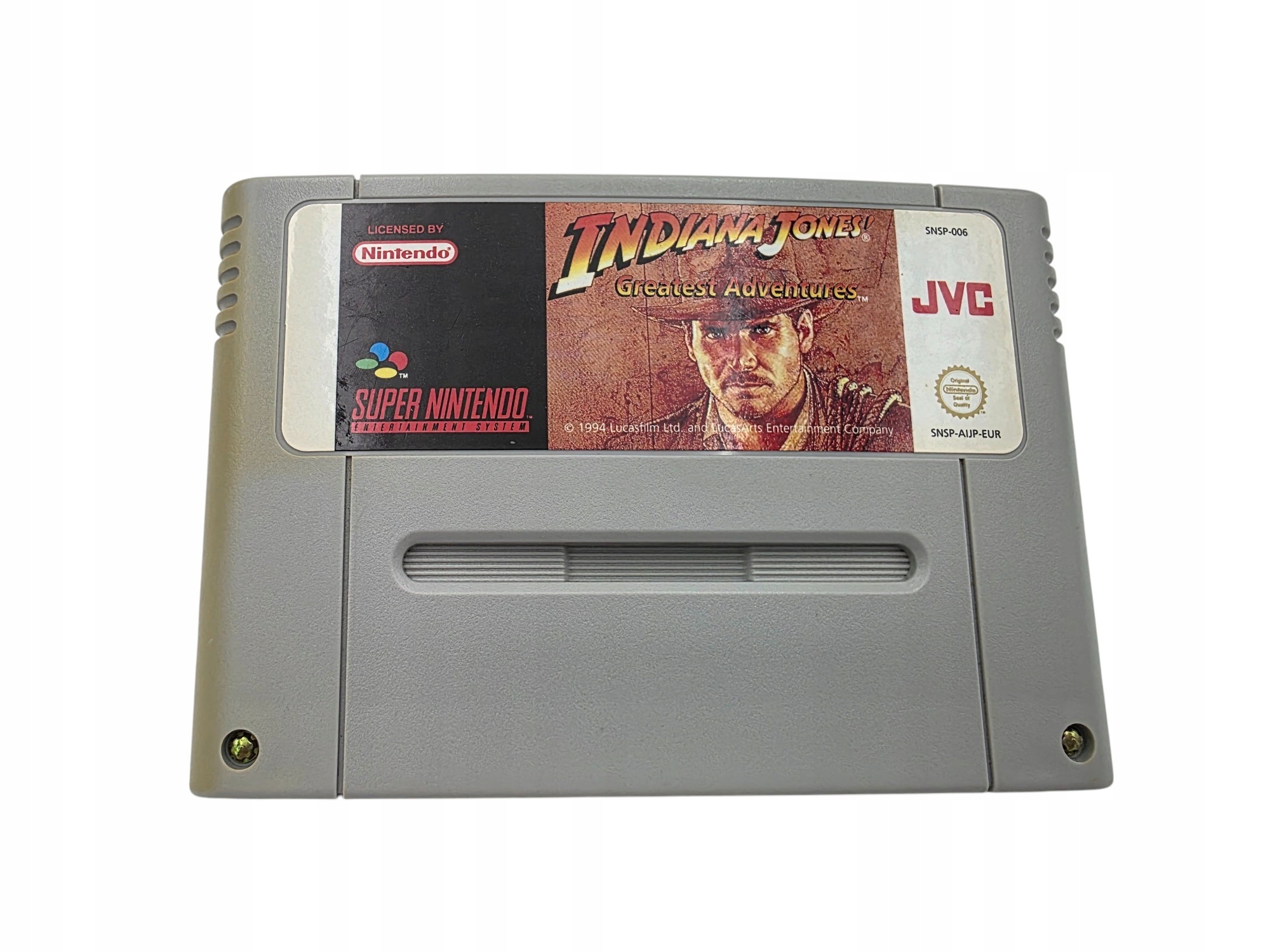 Indiana Jones Greatest Adventures Nintendo (SNES, NES) pudełkowa