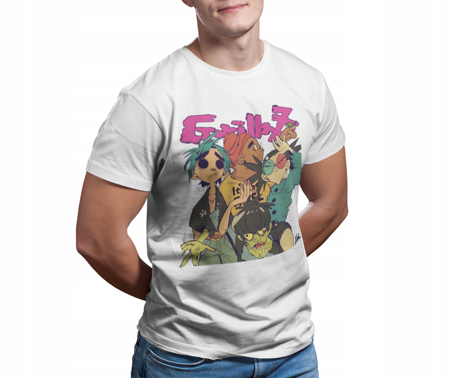 

Koszulka T-shirt Męska - Gorillaz- Xs