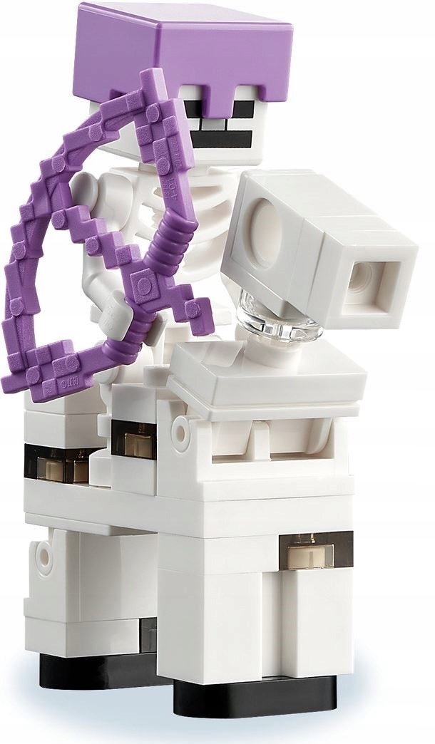 

Lego figurka Szkieletowy Koń i Jeździec Hełm Łuk