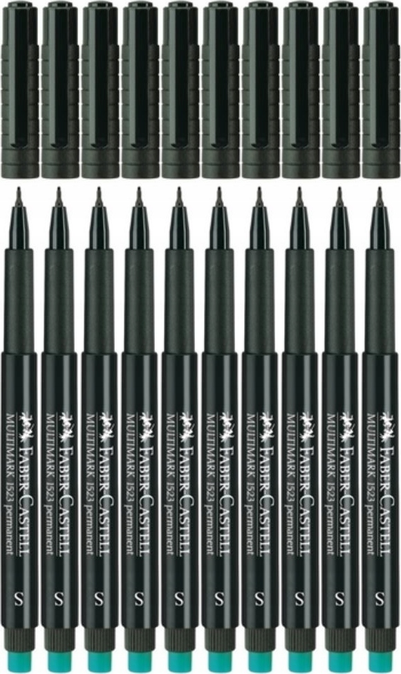 

Foliopis Faber Castell S 0.4mm marker czarny x10