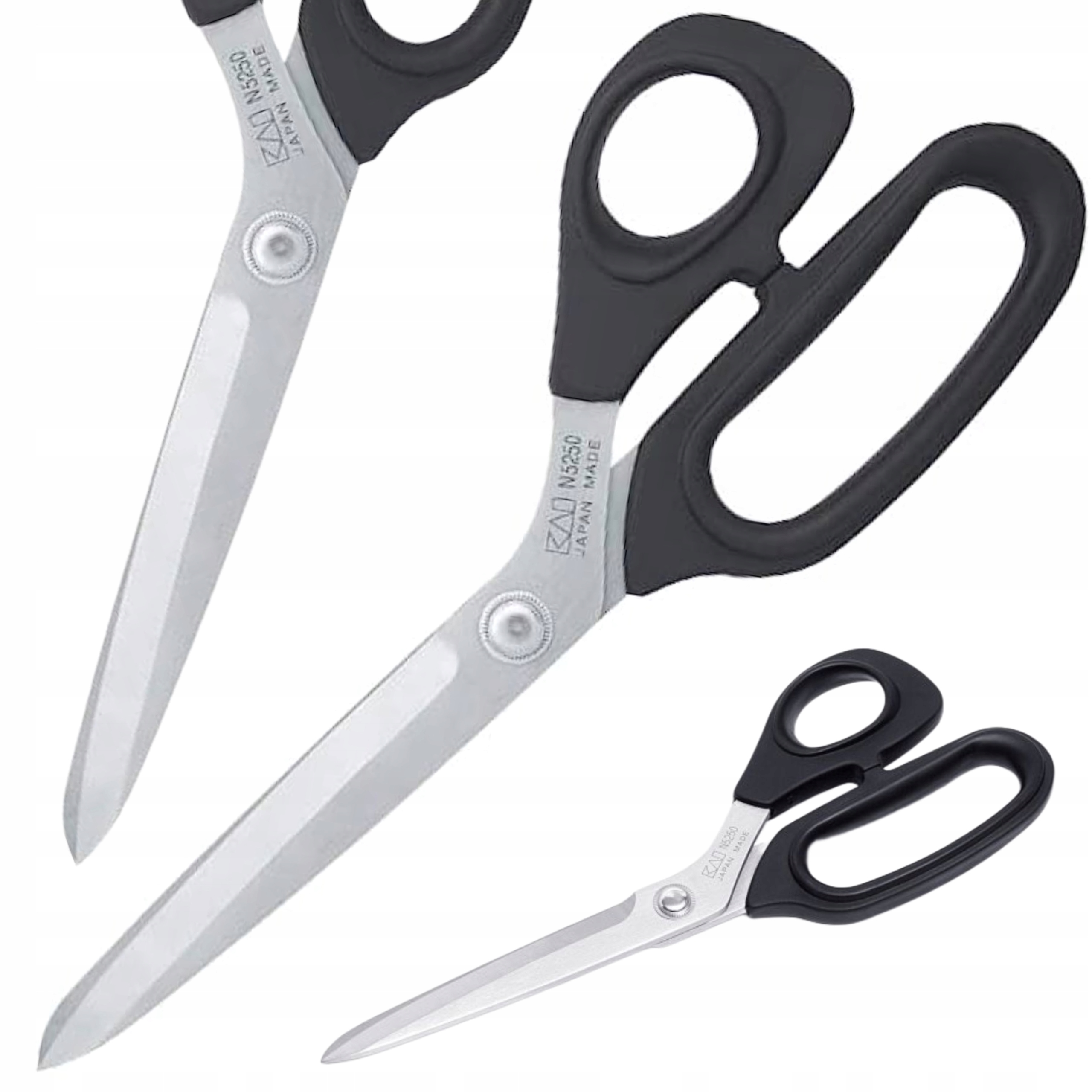 Nůžky univerzální ostré zoubky N5250 Kai 25 cm