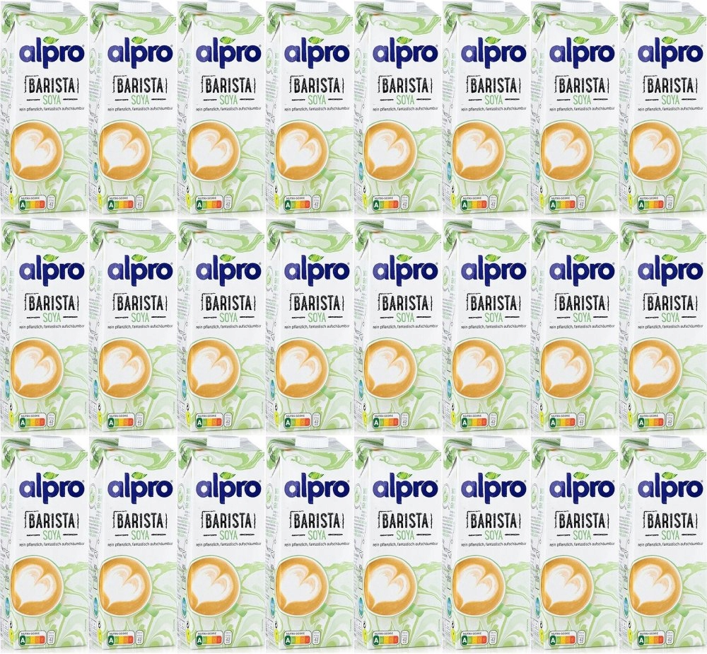 Alpro Napój Roślinny Sojowy Barista 1L x 24 szt