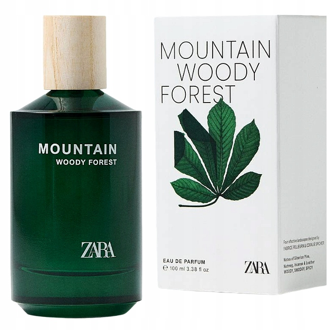 Pánský Parfém Zara Mountain Woody Forest Edp 100 ML