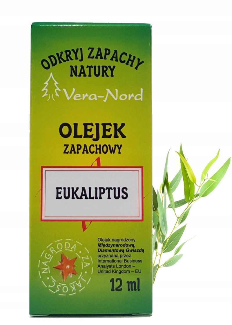 

Vera Nord Eukaliptus Olejek Zapachowy 12ml