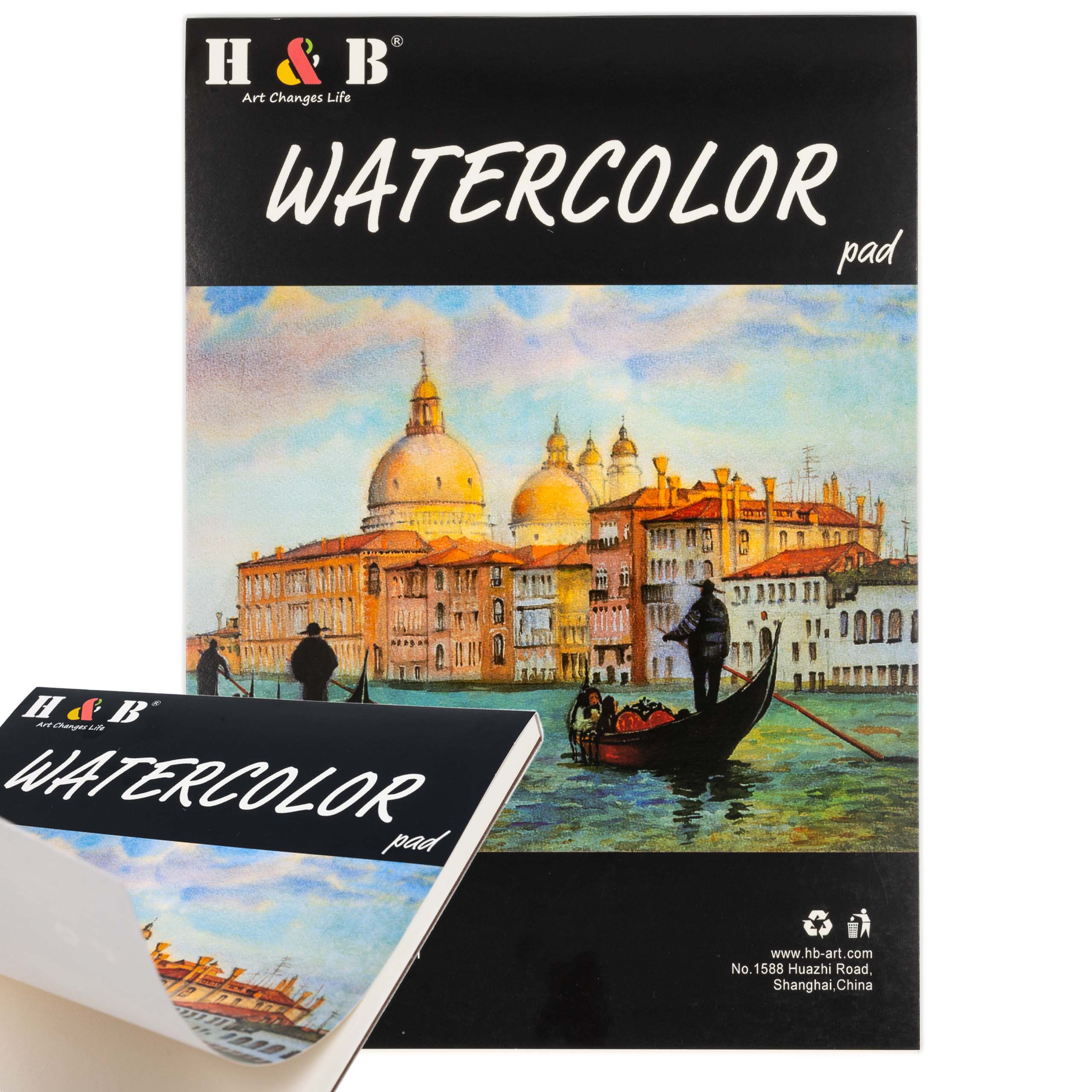 

Blok Bazgrownik Papier do Akwareli Malowania Farb