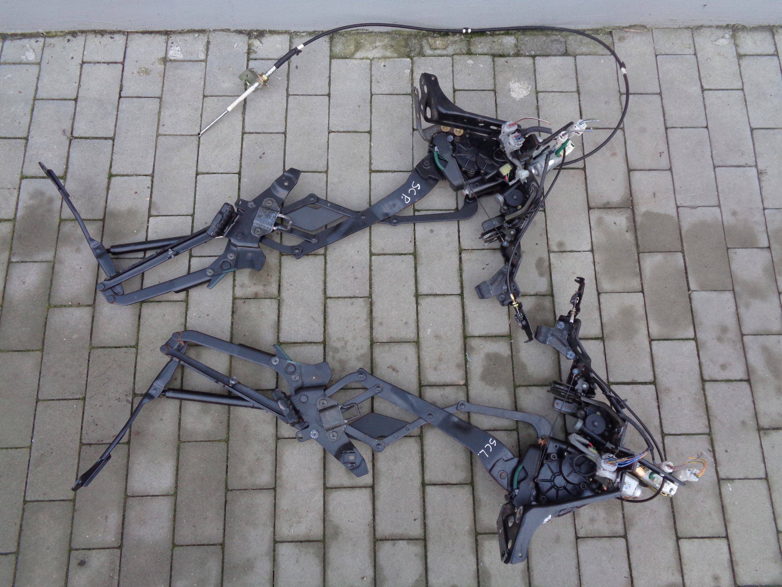 hinge left right mechanism roofs KPL LEXUS SC II