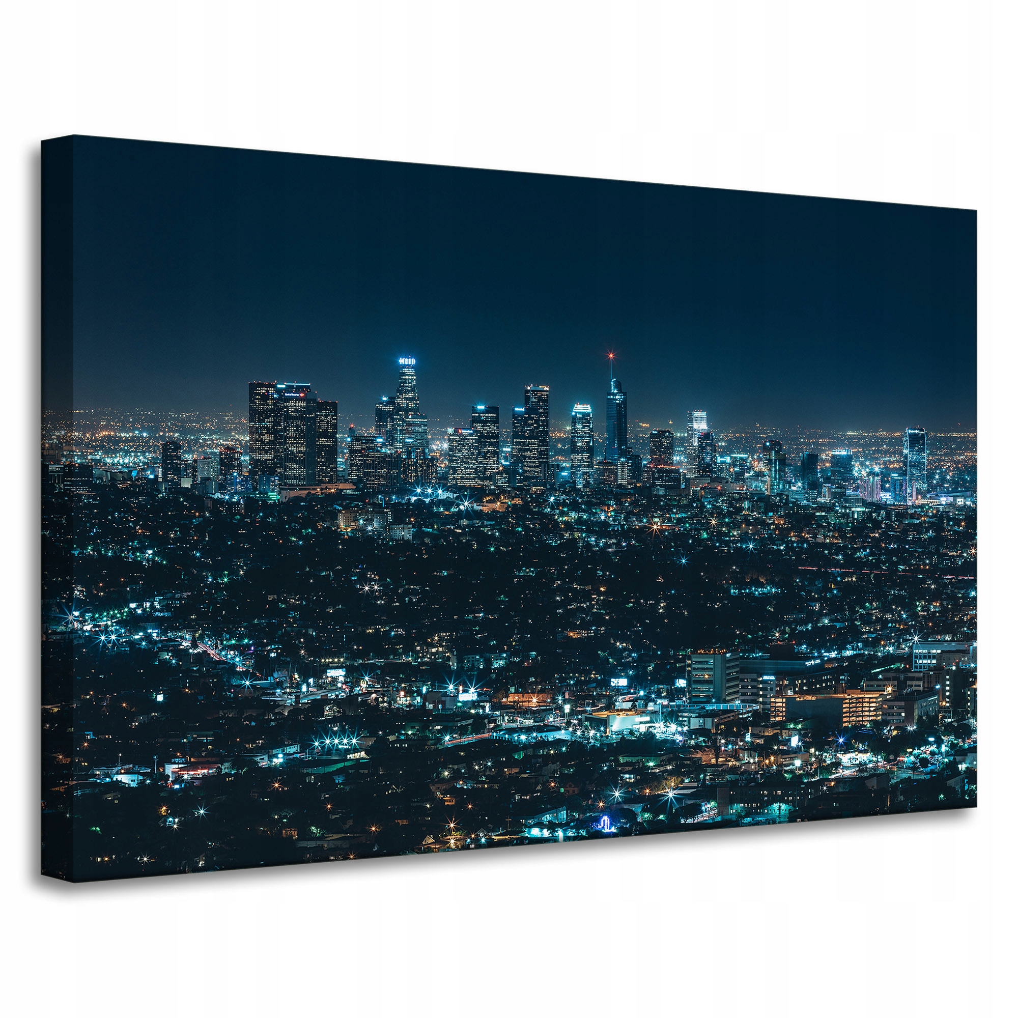 Plátno Architektonický obraz Noc v Los Angeles 90X60