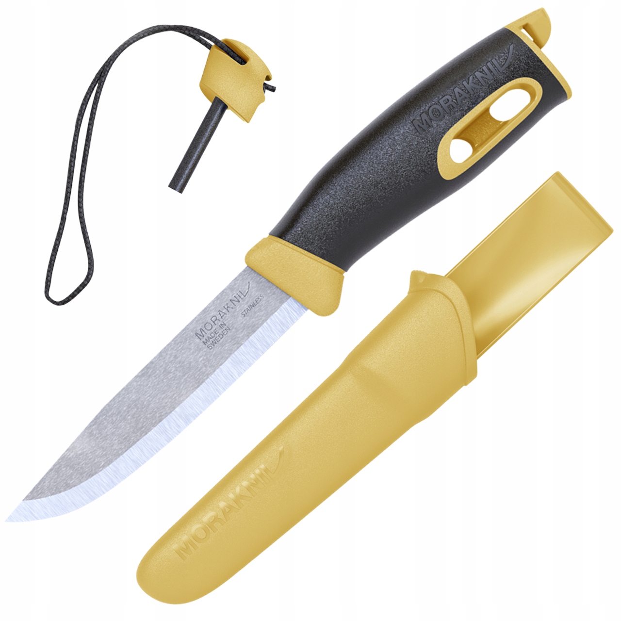 Nůž Companion Spark Mora Žlutý Křesadlo