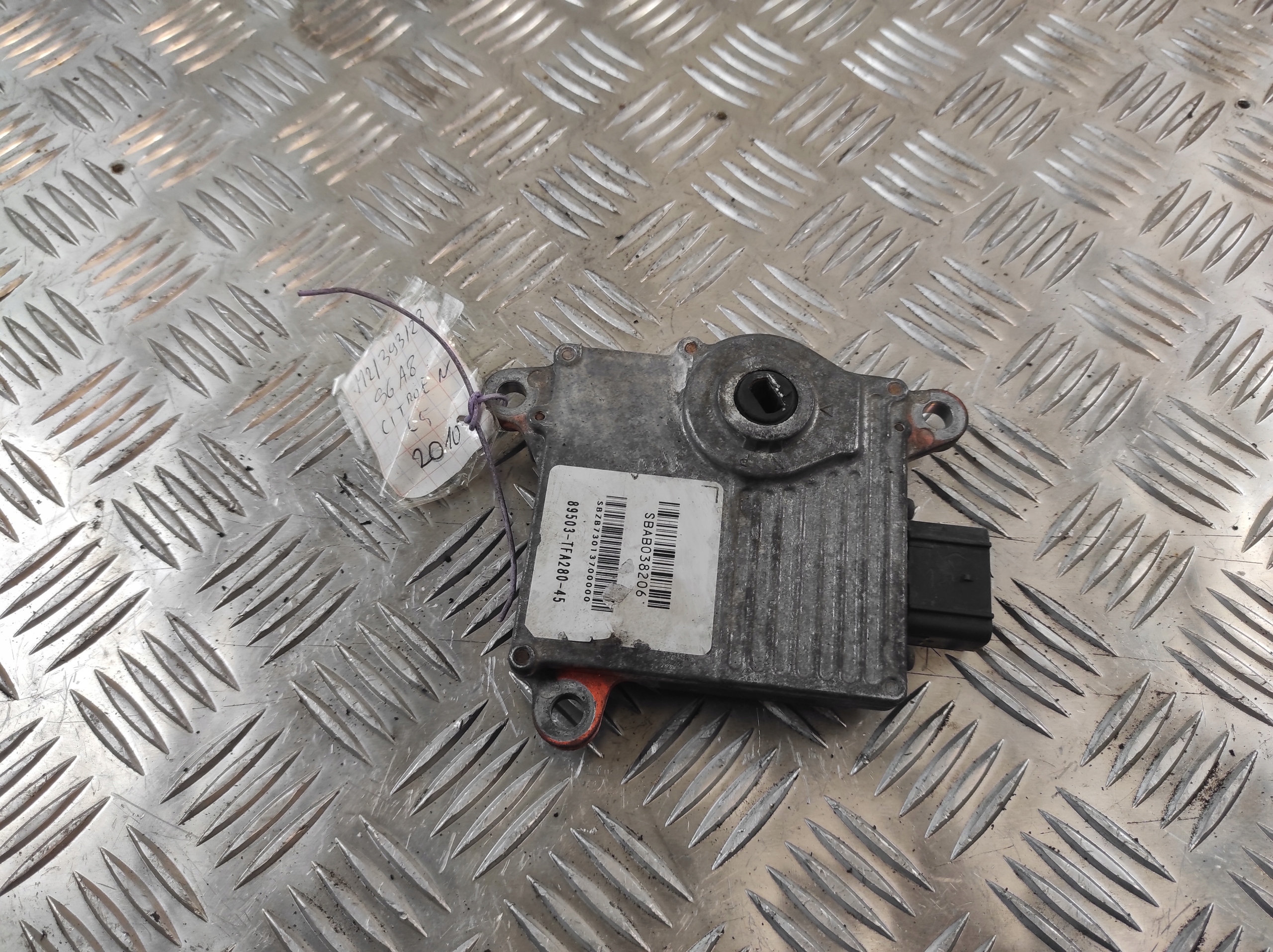 module control unit gearboxes CITROEN C5 III X7 89503-TFA280-45 SBAB038206