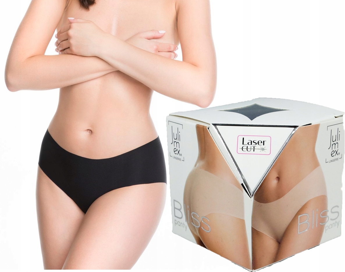 Dámské kalhotky kalhotky Laserově střižené Julimex Bliss M, černé