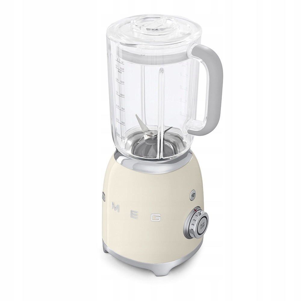 SMEG - Blender kielichowy, w kolorze kremowym BLF01CREU Model BLF01CREU