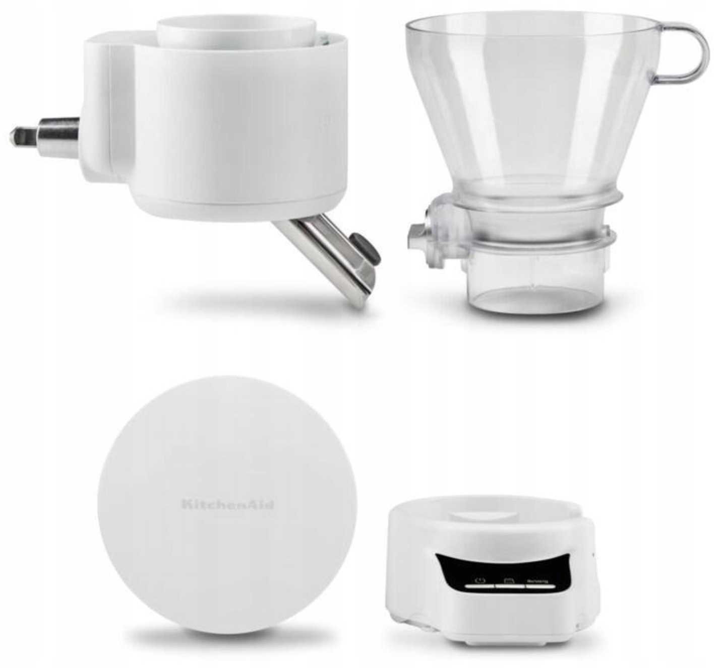 PRZESIEWACZ Z WAGĄ KitchenAid 5KSMSFTA PRZYSTAWKA DO MIKSERA Kolor dominujący biały