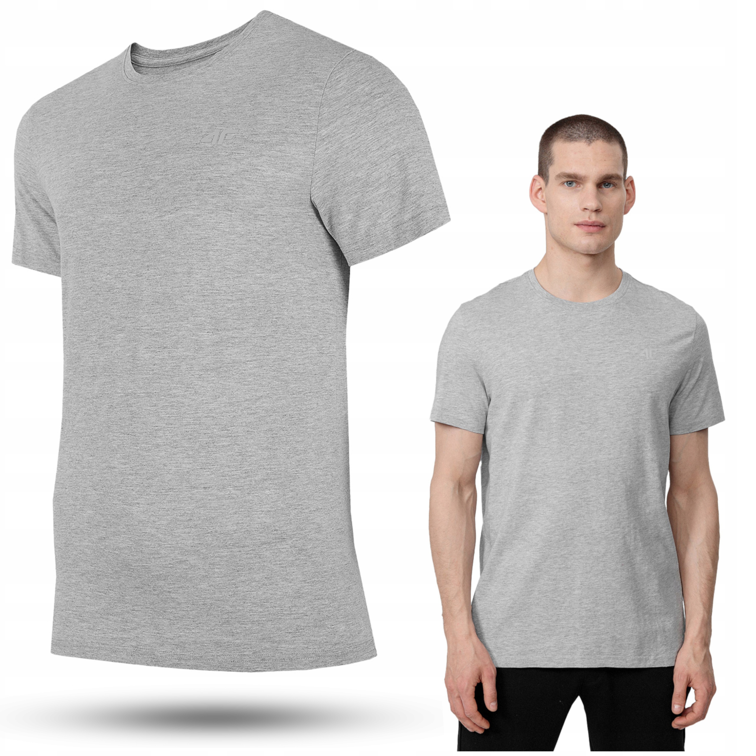

Koszulka Męska 4F T-shirt Bawełniana Sportowa XL