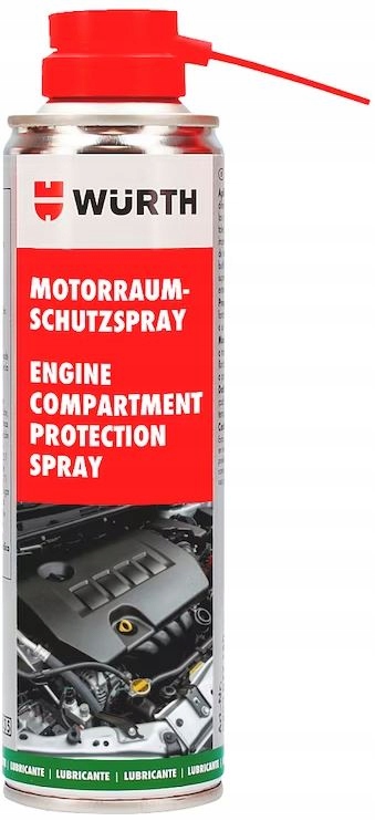 Wurth Spray Zabezpieczający Komorę Silnika Anty Kuna Na Kuny Do Auta 250ML