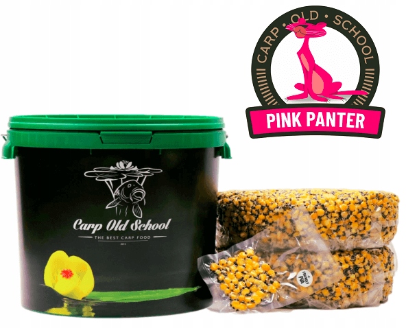Návnadové zrno MIX Carp Old School Kbelík Pink Panter 10 kg