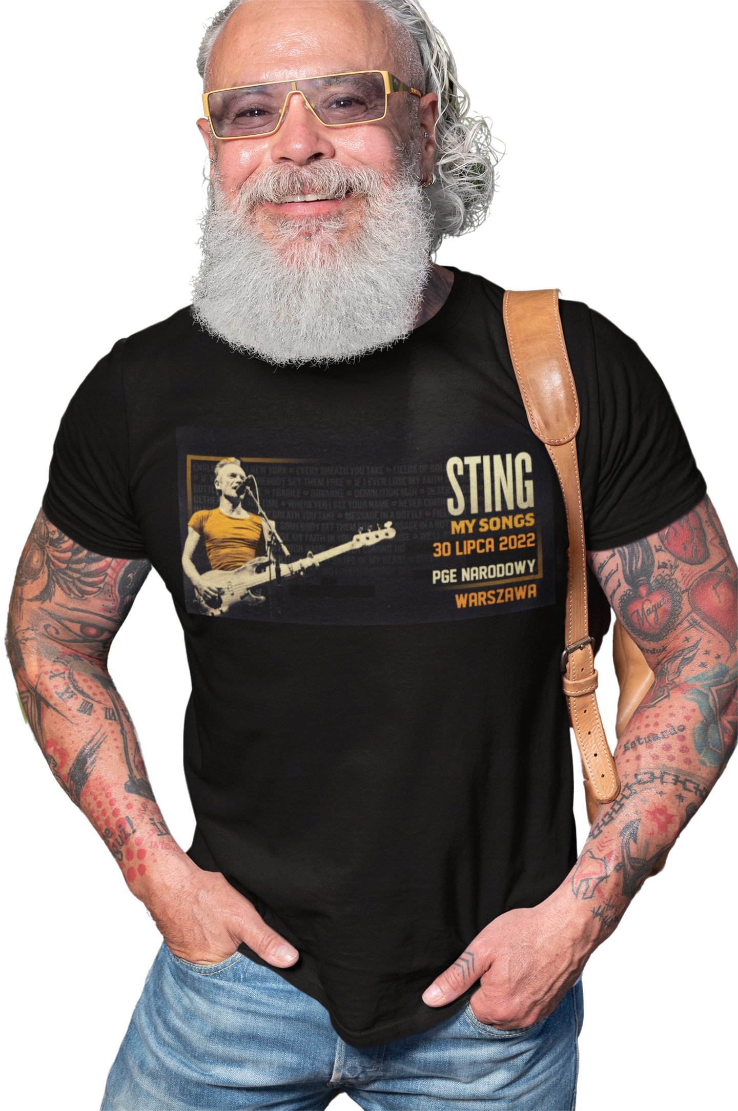 

Sting The Police Męska Koszulka T-Shirt 8 Wzorów S