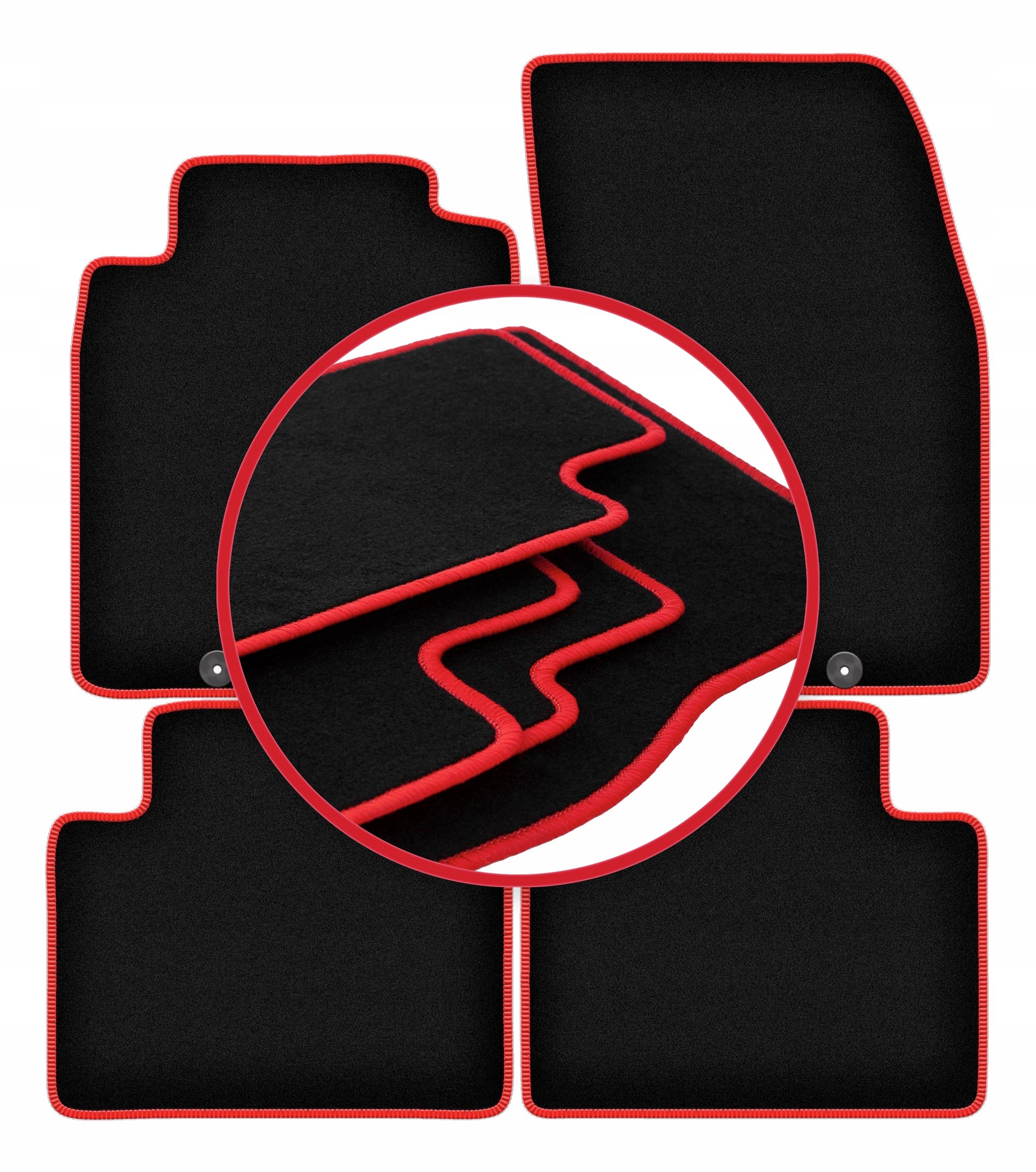 Automobilové velurové koberce Lux pro Nissan X-Trail III T32 Fl Suv (2017-20