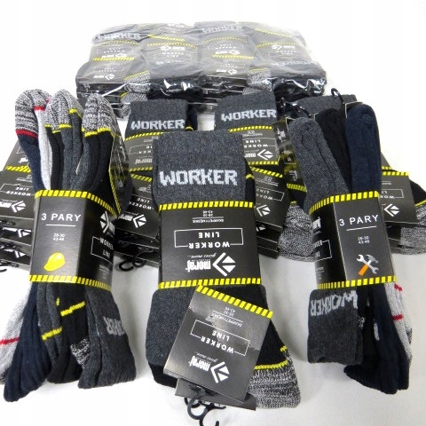 

12x par Work skarpety robocze Mocne polskie 39-42