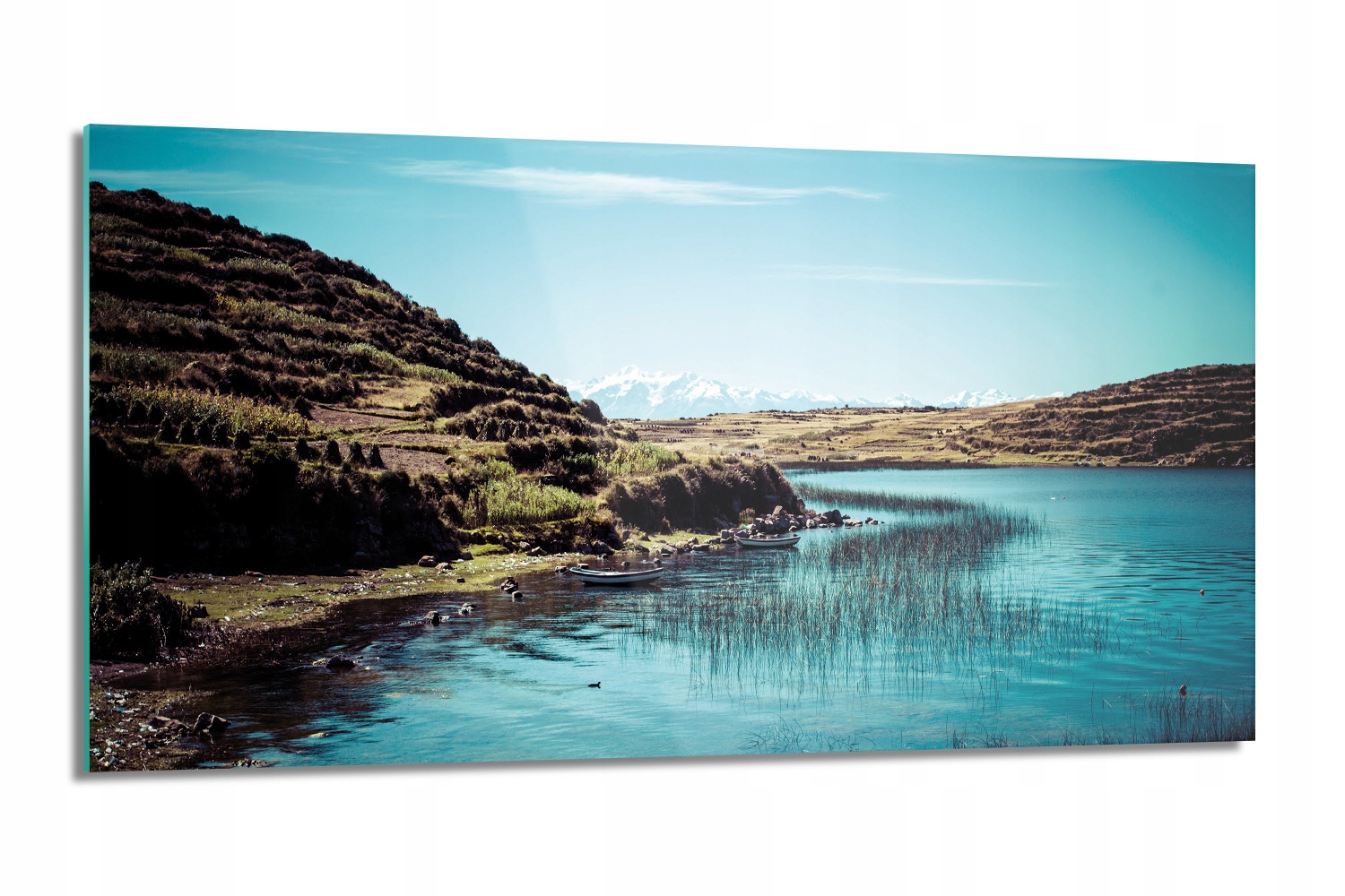 kuchynský panel s fotografiou Hory jazero 100x50 nástenný