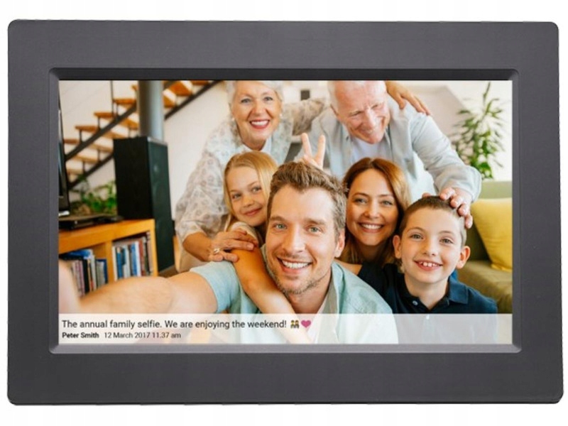 Ramka cyfrowa Denver Frameo PFF-1015B 10.1' Czarny