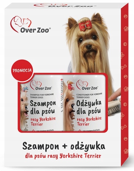 Luxusní sada pro psy plemene Yorkshire Terrier Šampon kondicionér 2x250 ml