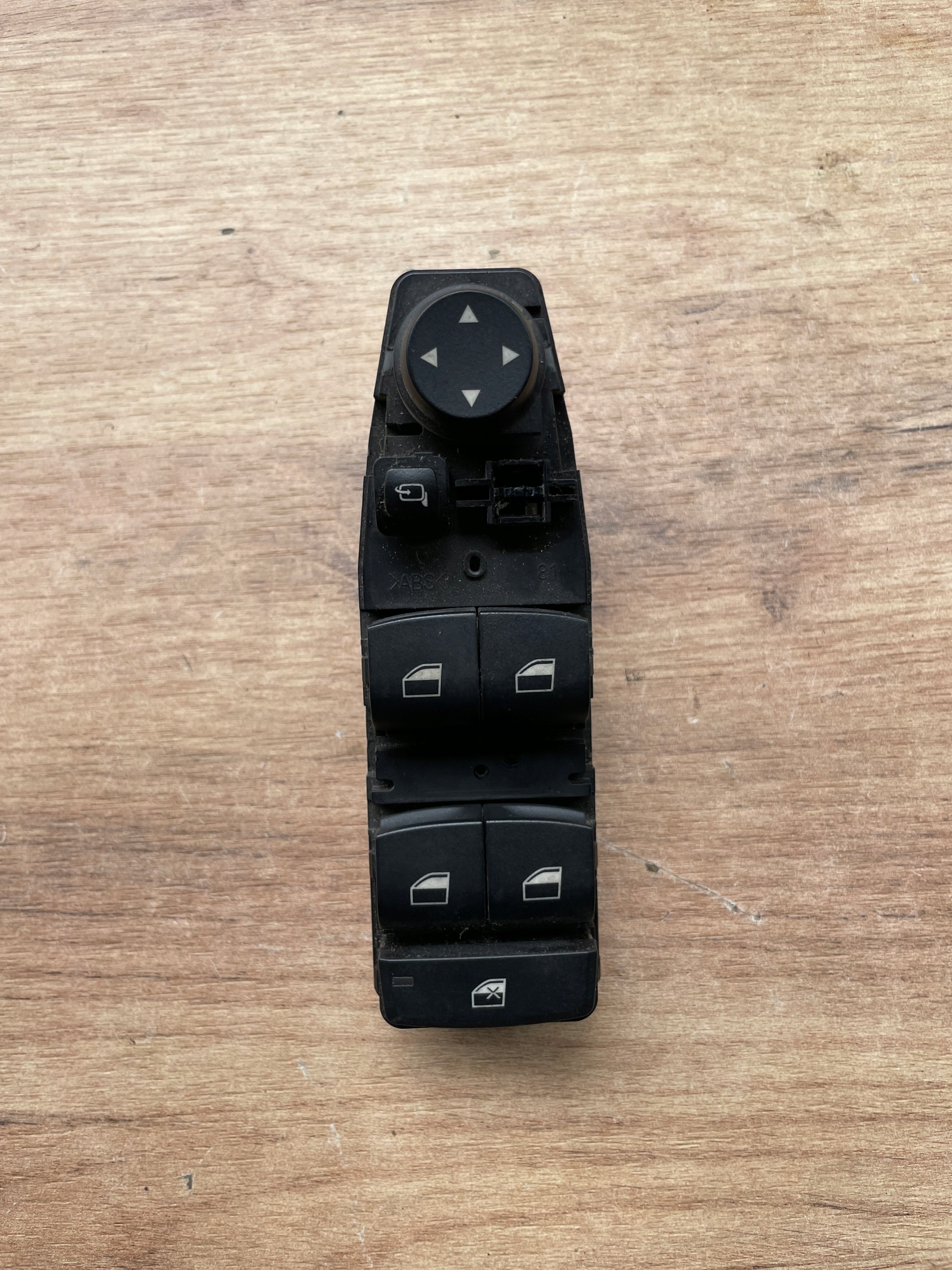 control panel of the window left BMW 3 F30 F20
