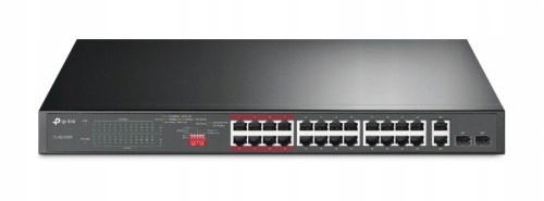 Tp-link Nespravovateľný prepínač SL1226P 24xFE PoE+ 2xGb