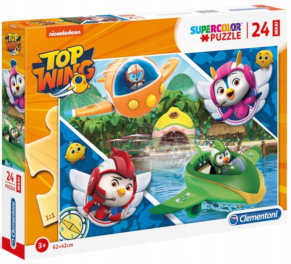 

Puzzle 24 Maxi 28514 Top Wing Ptasia Clementoni