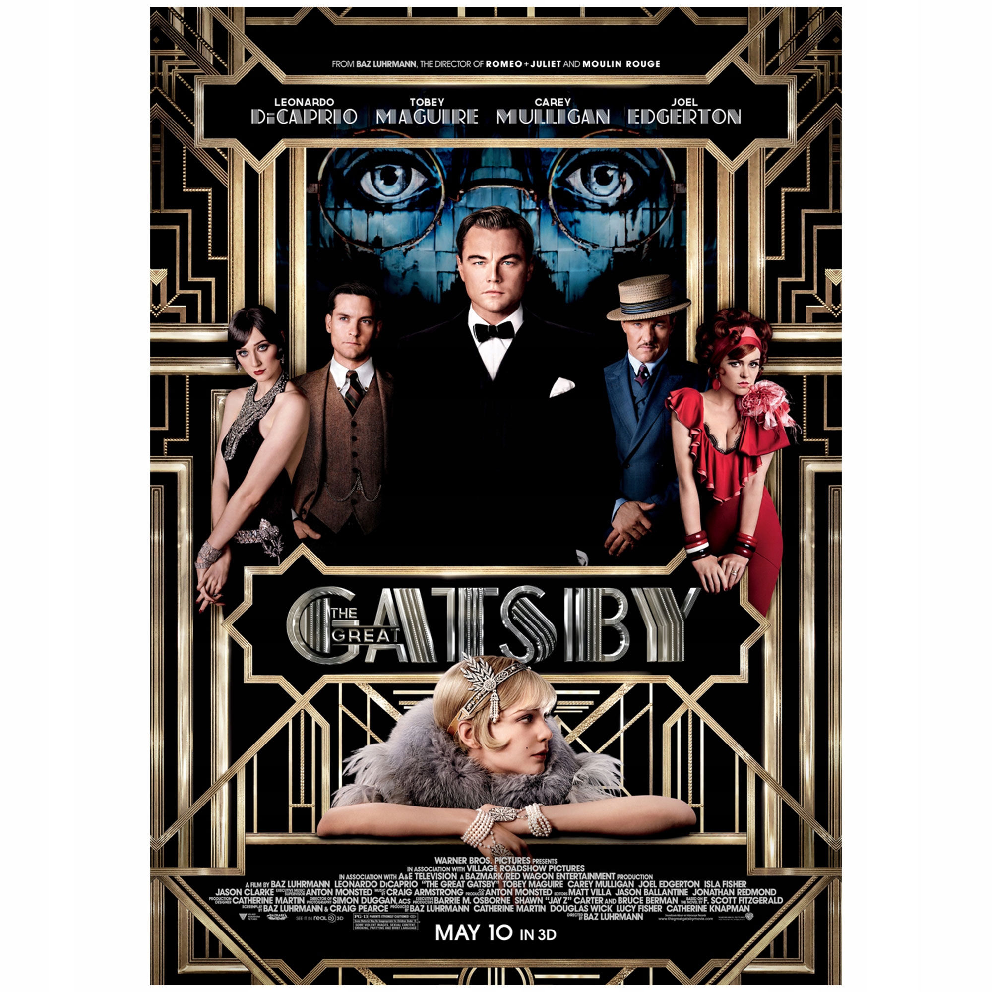 

Plakat Wielki Gatsby The Great Gatsby DiCaprio
