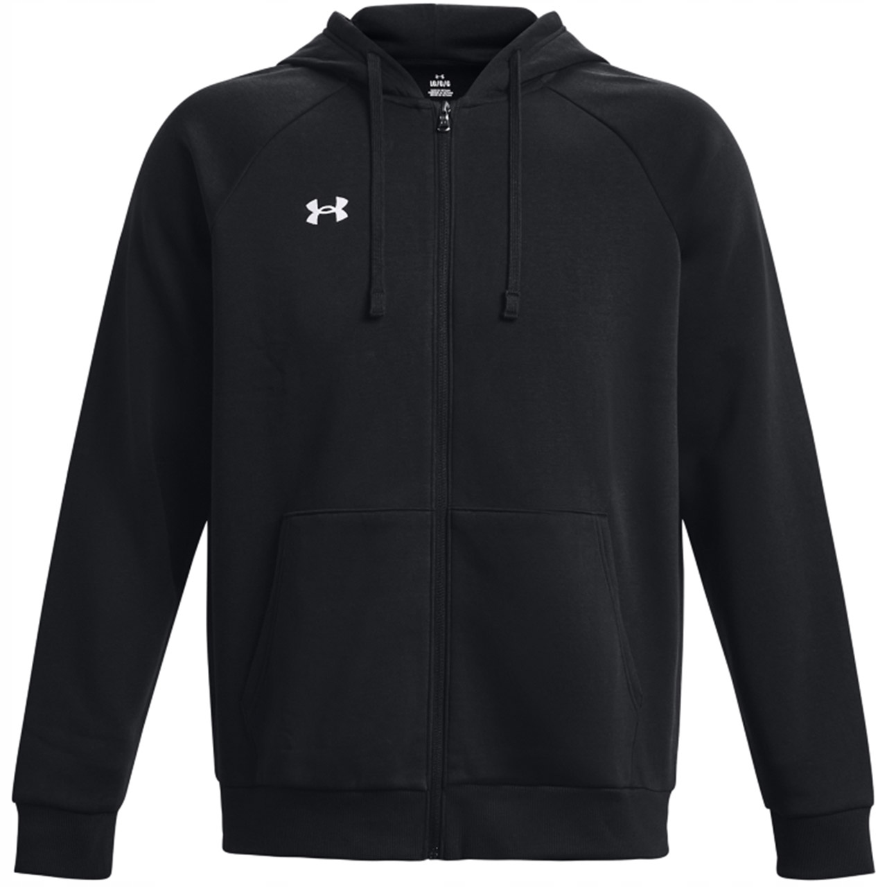 Pánská mikina Under Armour Rival Fleece Fz Hoodie černá vel. M