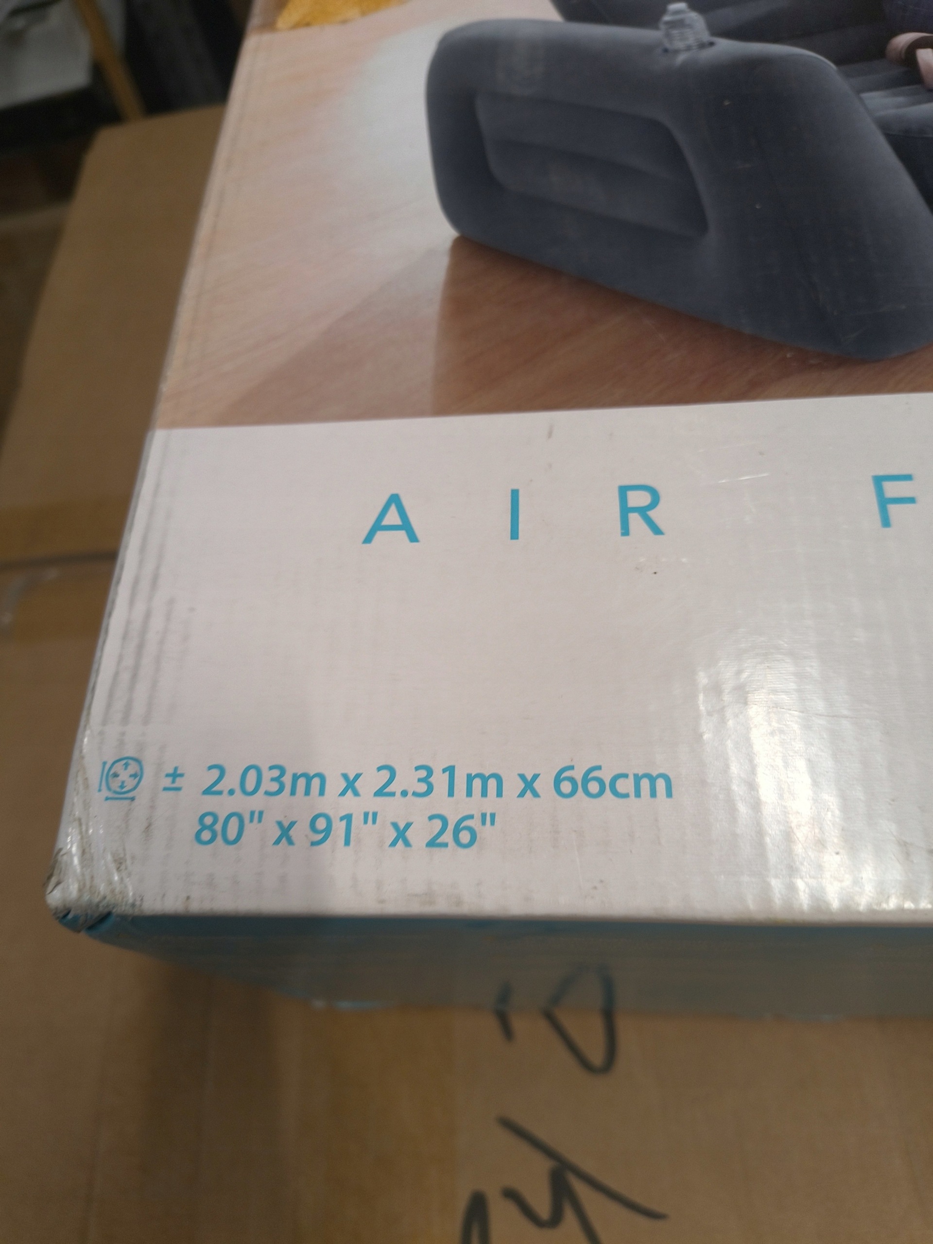 Intex dmuchana sofa rozkładana z funkcją spania 66552NP — zdjęcie 3