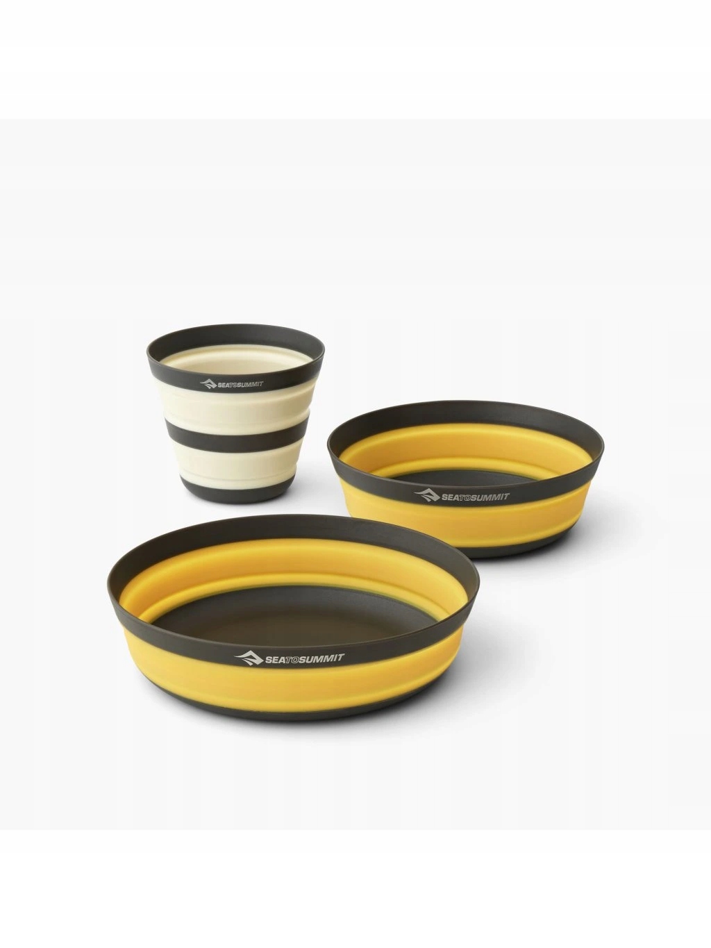 Sea To Summit sada nádobí Frontier Ul Collapsible Dinnerware Set 3 kusy