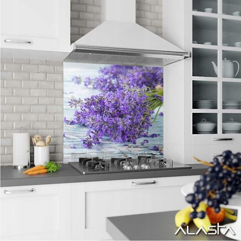 Panel szklany hartowany 60x70 Lawenda na stole Stan opakowania oryginalne