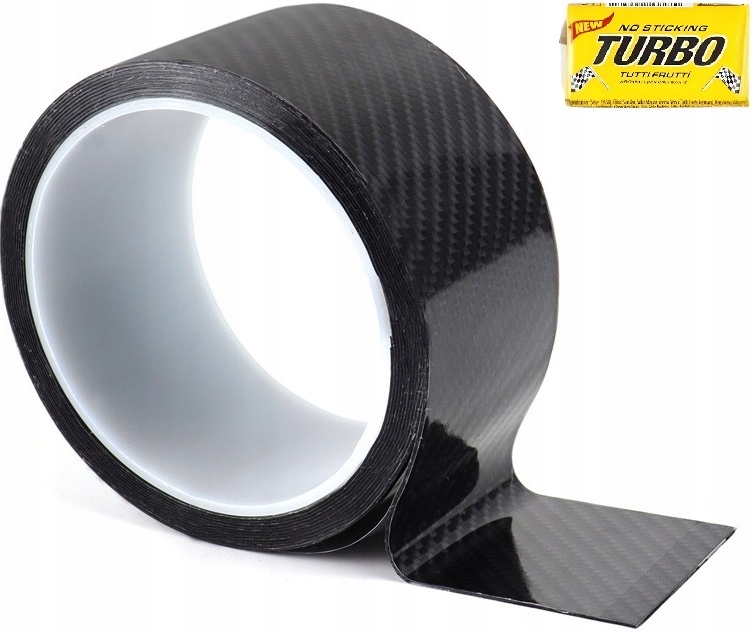 Taśma Carbon 5D 5cm x 3m Ozdobna Na Nakładki Na Progi Słupki Supek Do Auta