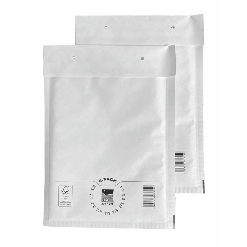 

Koperty bąbelkowe D14 Białe Top Office King 10 szt