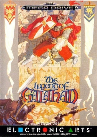 Legend Of Galahad - SEGA MEGA DRIVE SMD PAL SAM CARTRIDGE