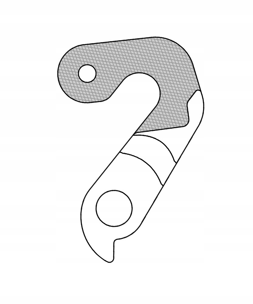 Hak Przerzutki GH-277 Scott Kod producenta GH-277