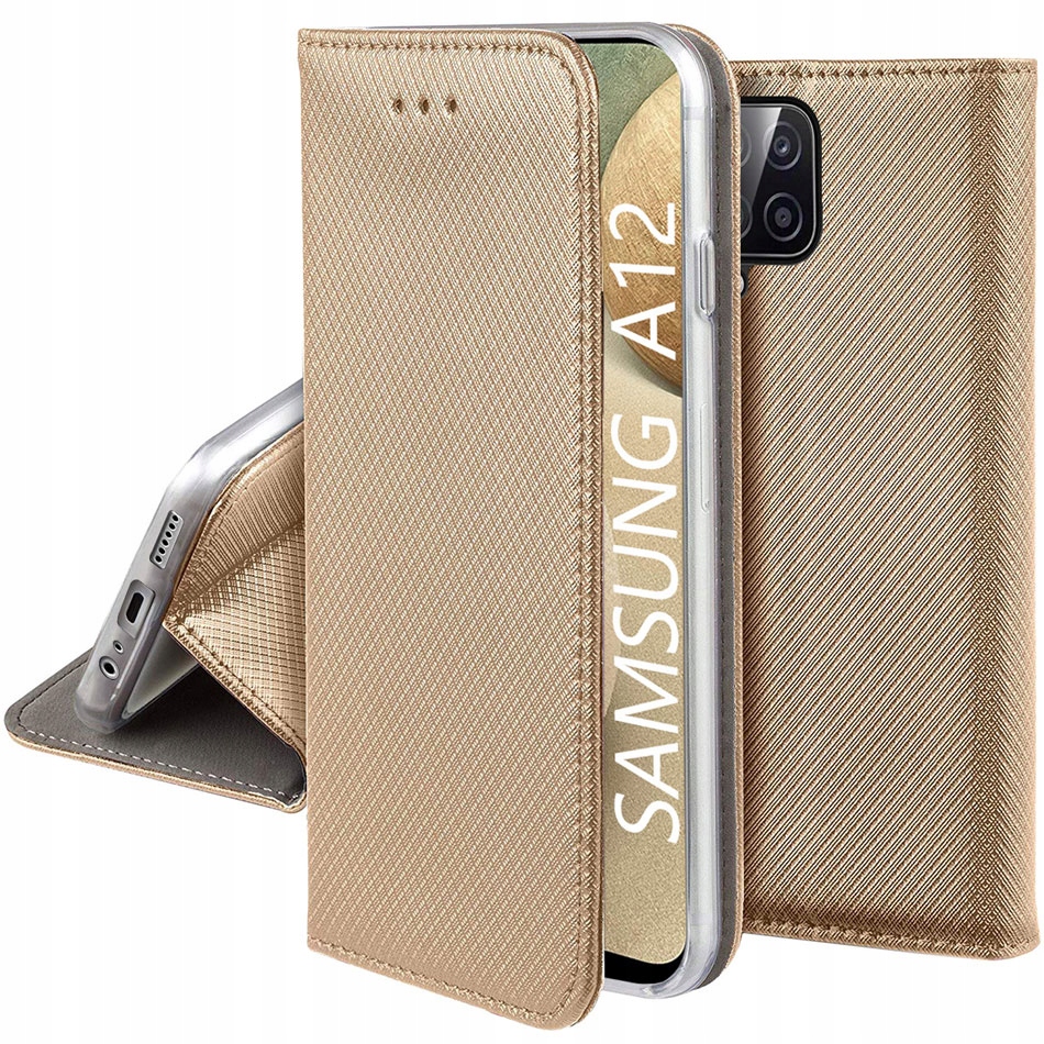

Etui do Samsung Galaxy A12 Magnet Case + Szkło