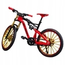 ROWER GÓRSKI POMARAŃCZOWY MODEL METALOWY MOUNTAIN BIKE SKALA 1:8 R1