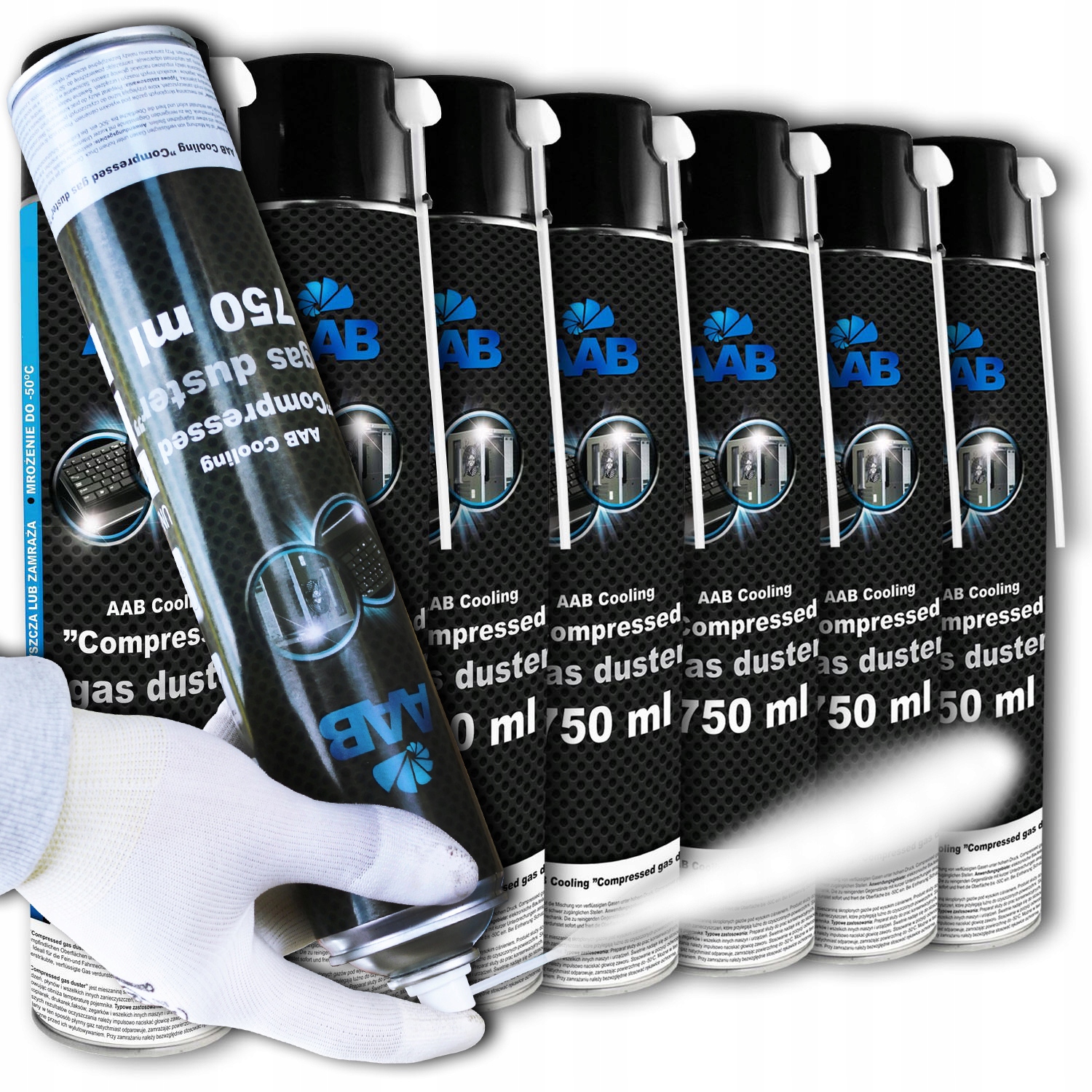 

Aab Cooling Zamrażacz W Sprayu Do -50C Ice 7x750ml