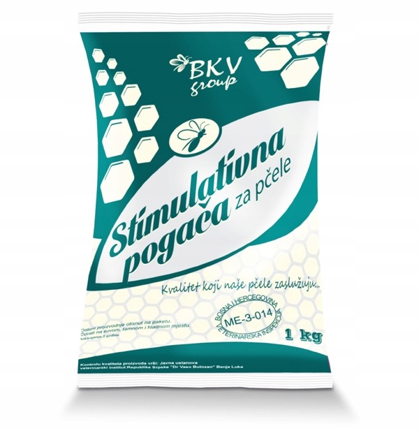 

Bkv z Białkiem 1 kg ciasto pokarm dla pszczół