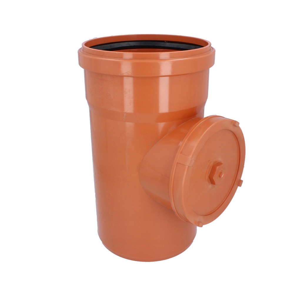 Revizní okénko odšroubovatelné, oranžové 200 trubky