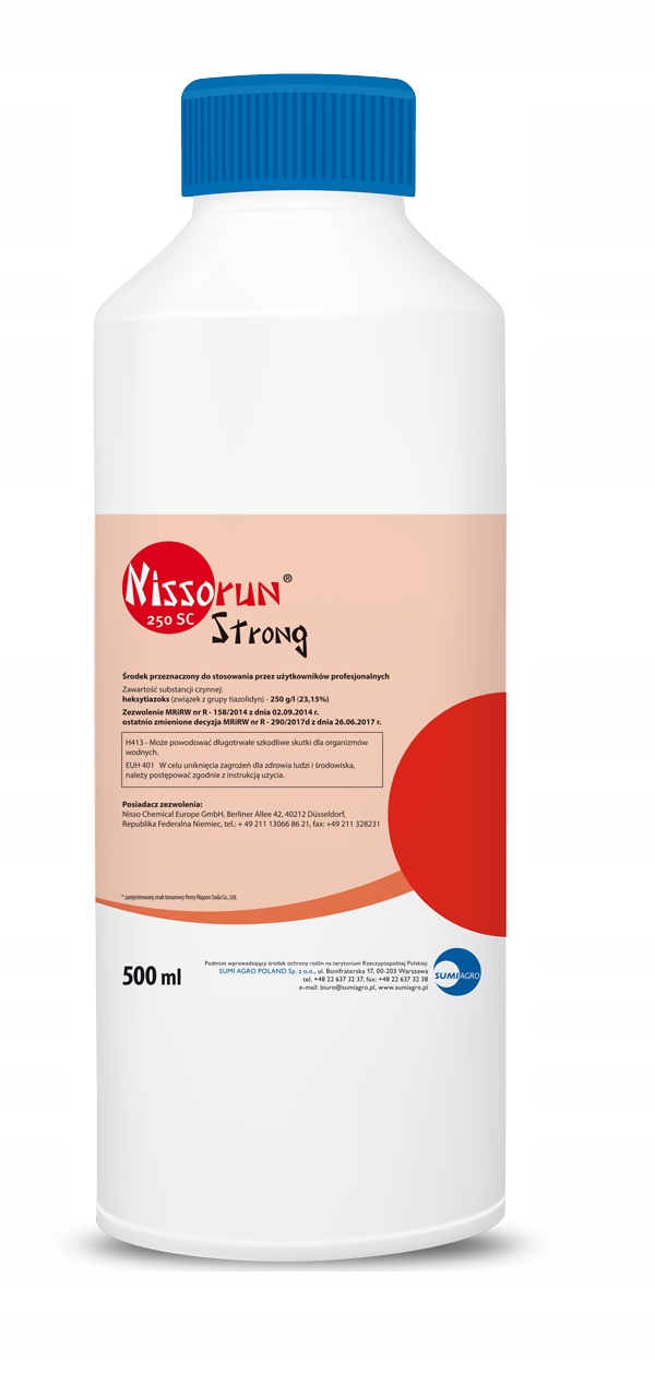 

Nissorun Strong 250SC 0,5L przędziorek