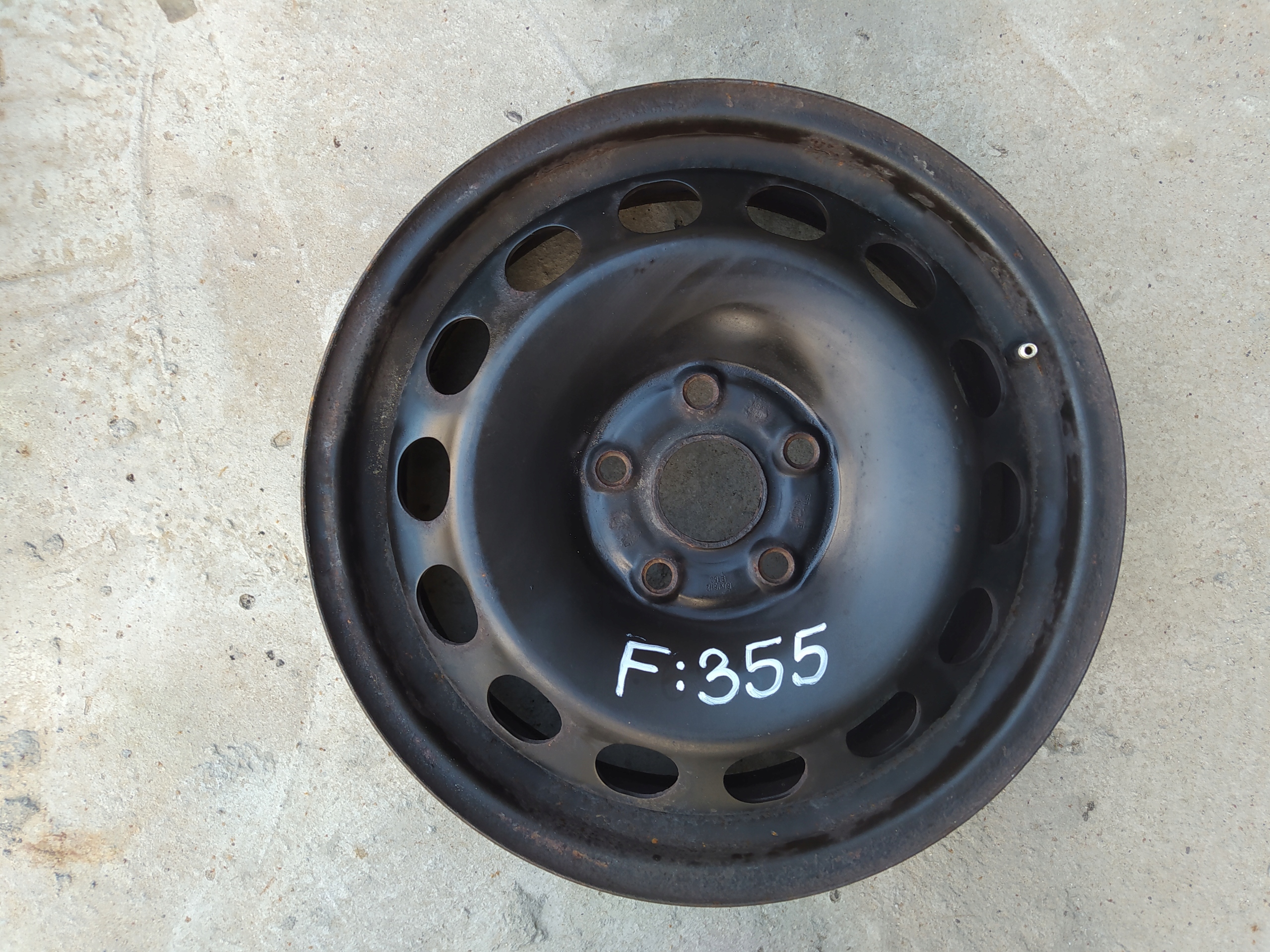 FELGA STALOWA AUDI GOLF SKODA VW 6X16 5X112 ET50