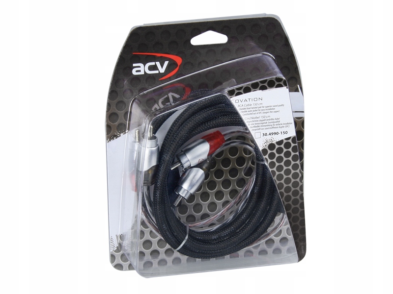 

Kabel Sygnałowy 2xRCA 2xEKR 150CM Ovation-line Acv