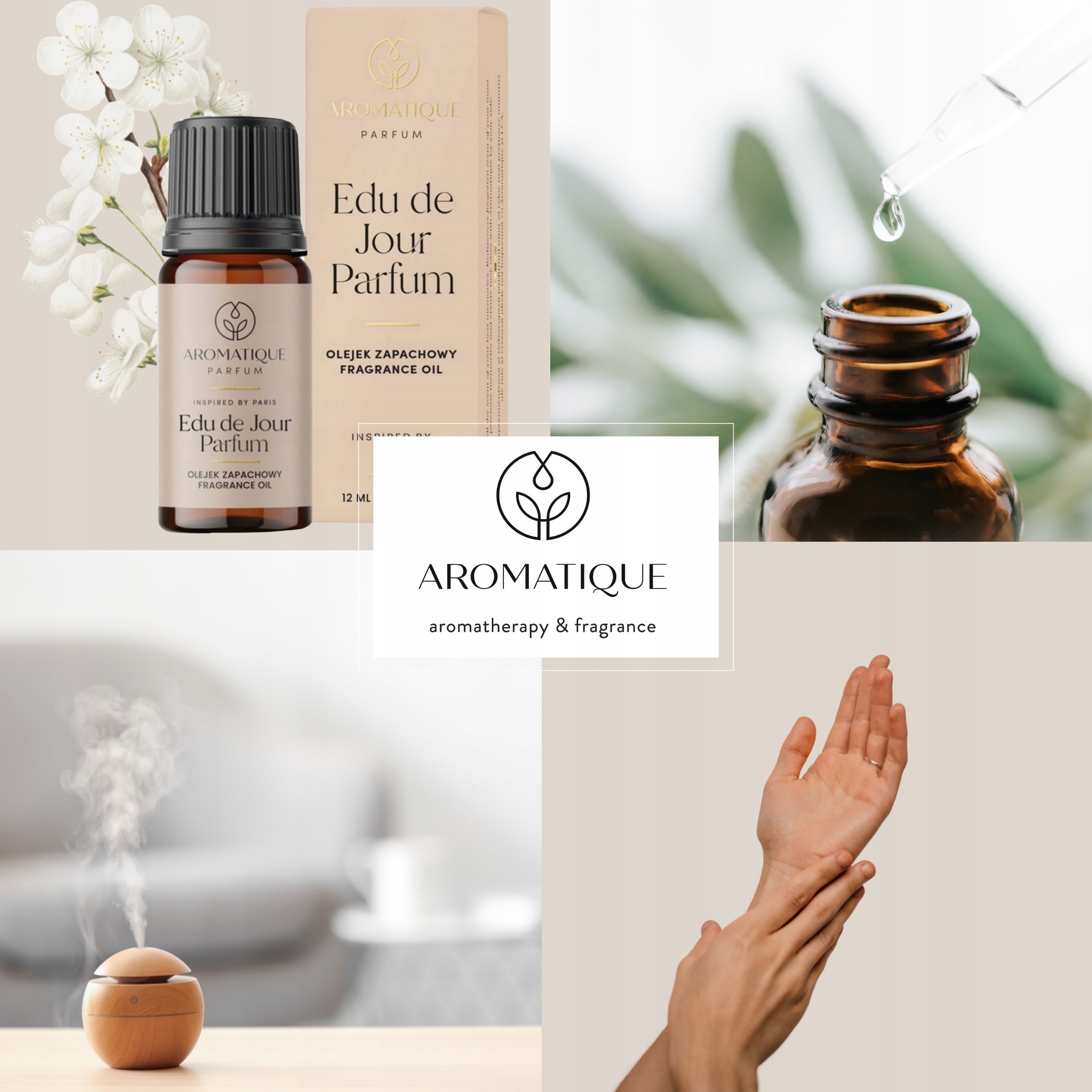 OLEJEK ZAPACHOWY Edu de Jour AROMATIQUE 12ml Giorgio Armani Aqua di Gio Marka Aromatique