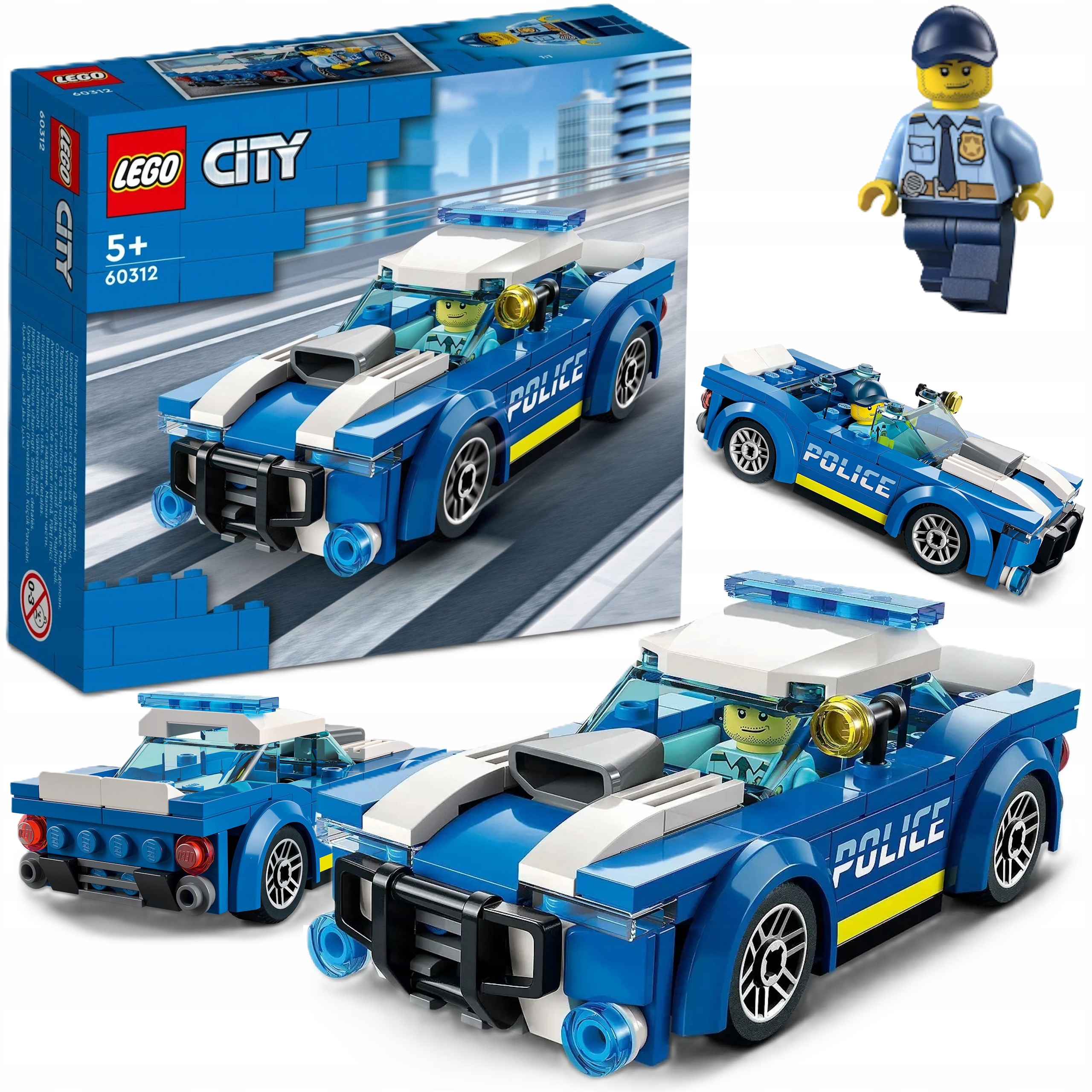 Klocki Lego 60312 City Radiowóz Zestaw Do Zabawy Na Święta